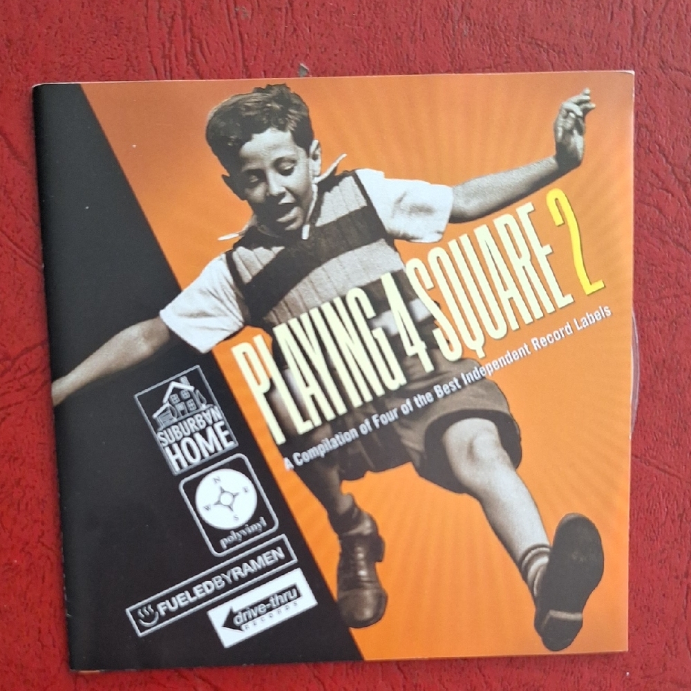 Playing 4 Square CD - 20+ Punk Bands From 4 Independent Punk Labels Drice Thru